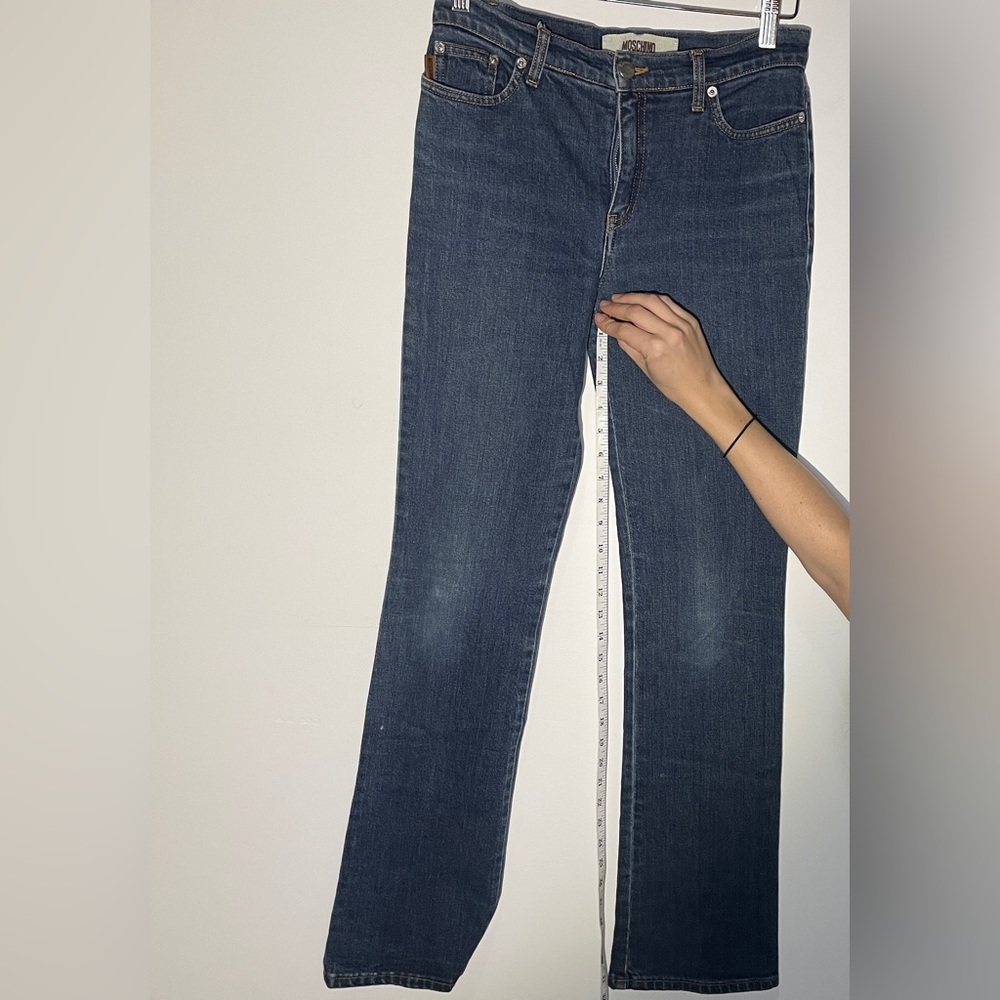 Vintage Moschino Donna Jeans - women’s Mid Rise Bootcut - Size 27 - Picture 9 of 12